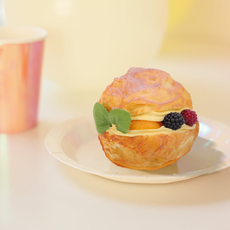 Simulation Dessert Puff Model Decorative Small Dessert Decoration Bakery Shop Window Fake Dessert - Image 4