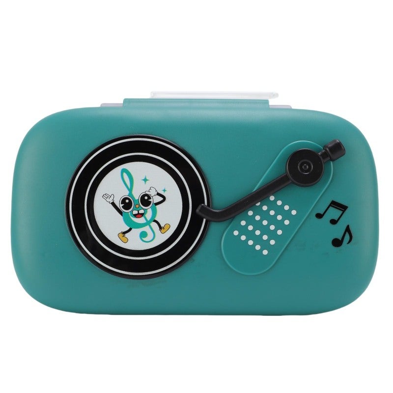 Rhythm Game Machine Dark Green Innovative Rhythm Learning - Varied Game Modes Educational Music Toy for Kids - Image 1