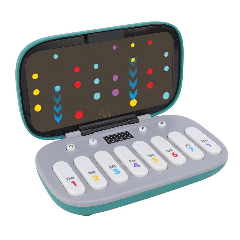 Rhythm Game Machine Dark Green Innovative Rhythm Learning - Varied Game Modes Educational Music Toy for Kids - Image 5