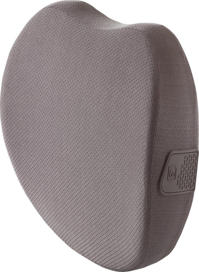 Go Travel Memory Dreamer Universal Pillow, Travel Pillow for Uninterrupted Sleep and Lumbar Support, Deluxe Memory Foam Pillow for Airplane, Bus, Car, and Train, Travel Essentials, Gray - Image 1