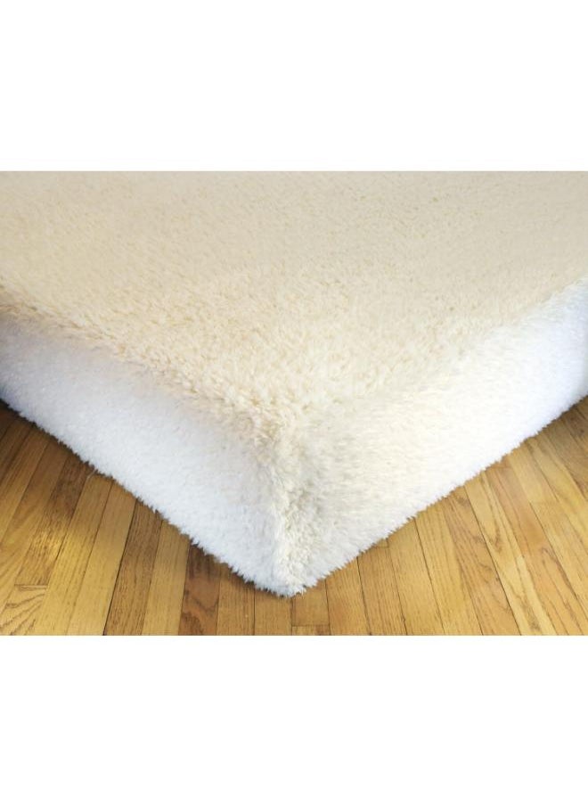 Mamas Gift 2 Fleece Bed Sheets This High Quality Set Of 2 Mattress Cover Provides Your Baby with Extra Warmth and Comfort for Those Chilly Winter Months. the Soft Fleece Top Creates a Delicate Touch Of Nature,  - Image 1