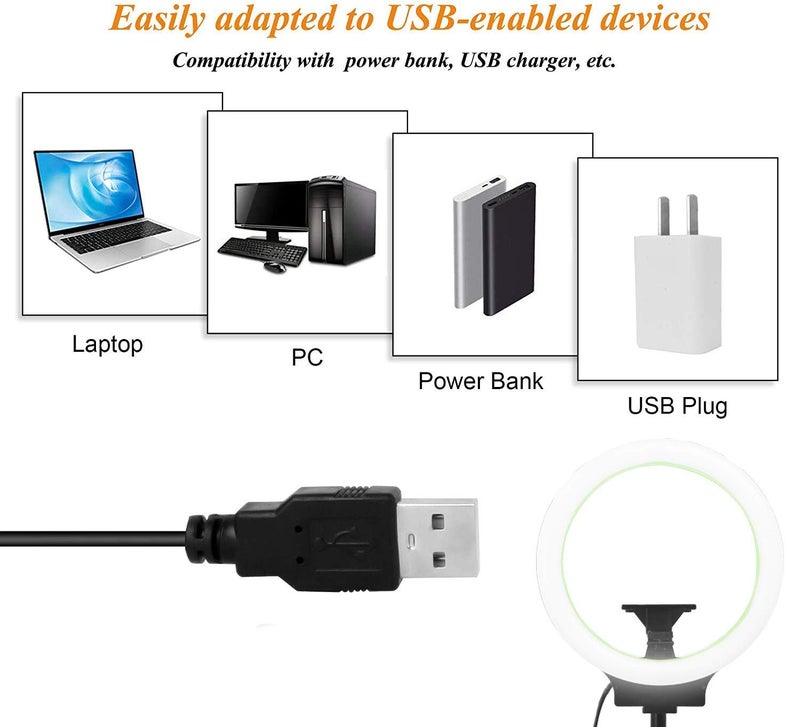 Osaka® 10" Professional LED Ring Light with Stand & Table Tripod for Mobile Phones & Camera, 3 Color Temperature Mode Lighting for Photo Shoot YouTube Video Shooting with Bluetooth for Andoid/iOS - Image 4