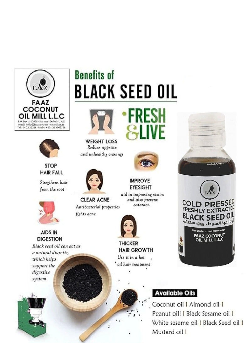 Faaz Cold Pressed Freshly Extracted Black Seed Oil - Image 5