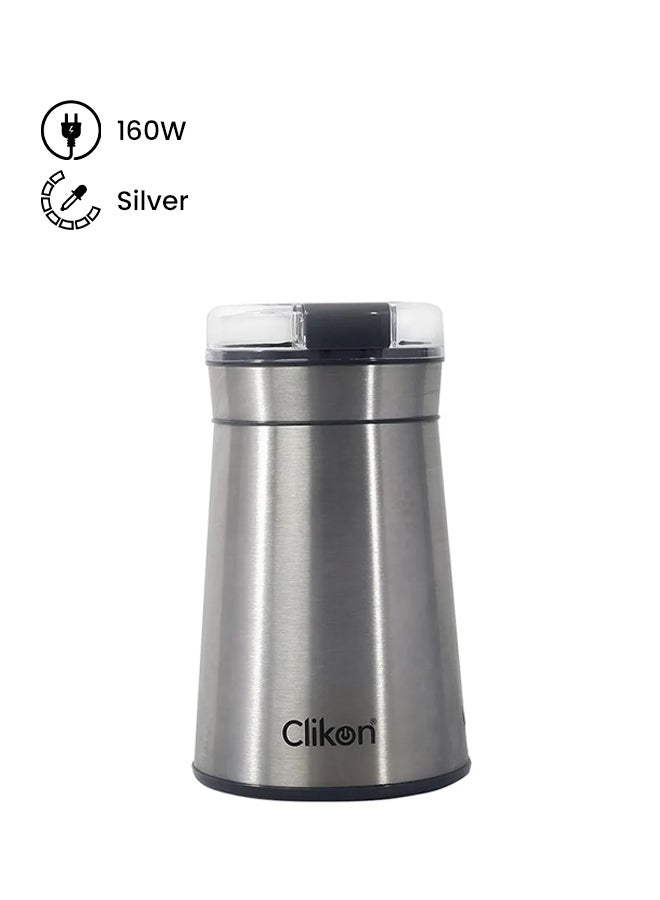 كليكون مطحنة قهوة من الستانلس ستيل 160 W CK2619 فضي - Image 1