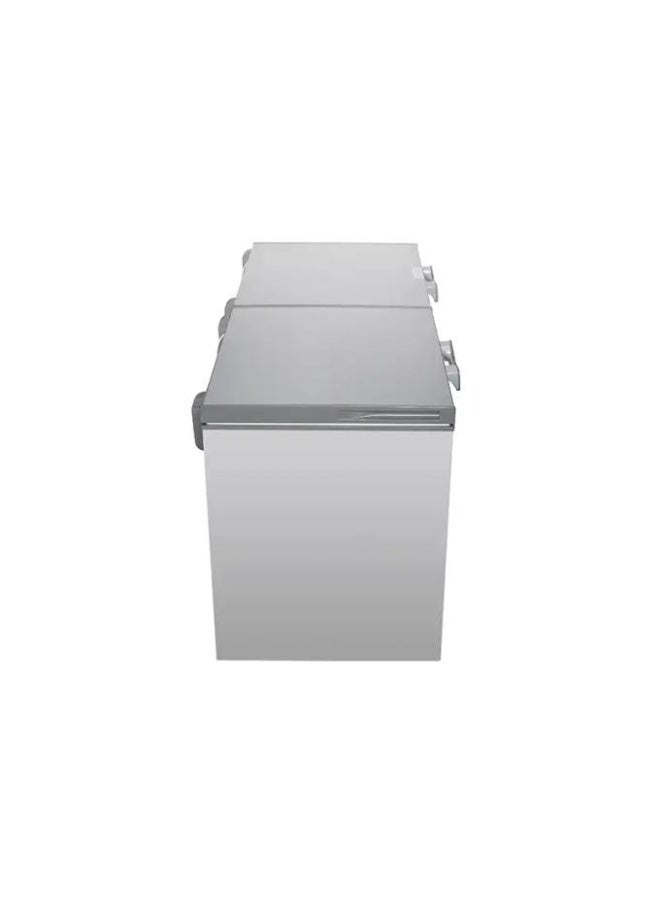 GENERAL SUPREME Chest Freezer, Flat, 2 Doors (18 ft, 508 L), Fast Freezing, Silver-Grey, GSHF862HS - Image 4