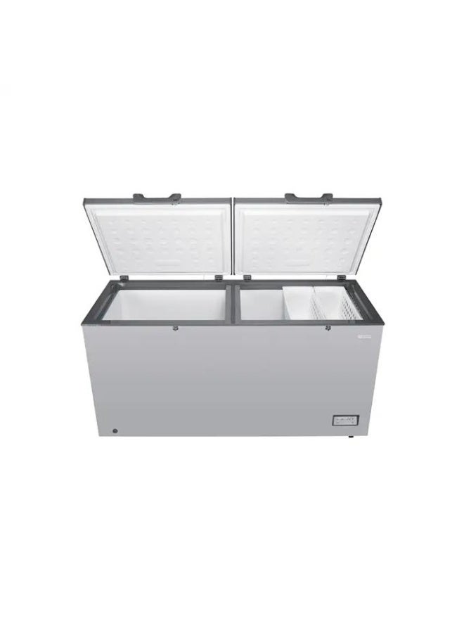 GENERAL SUPREME Chest Freezer, Flat, 2 Doors (18 ft, 508 L), Fast Freezing, Silver-Grey, GSHF862HS - Image 2