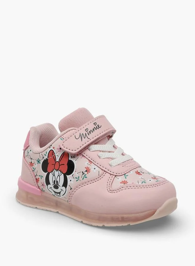 Disney Girls Hook & Loop Ankle Sneakers
