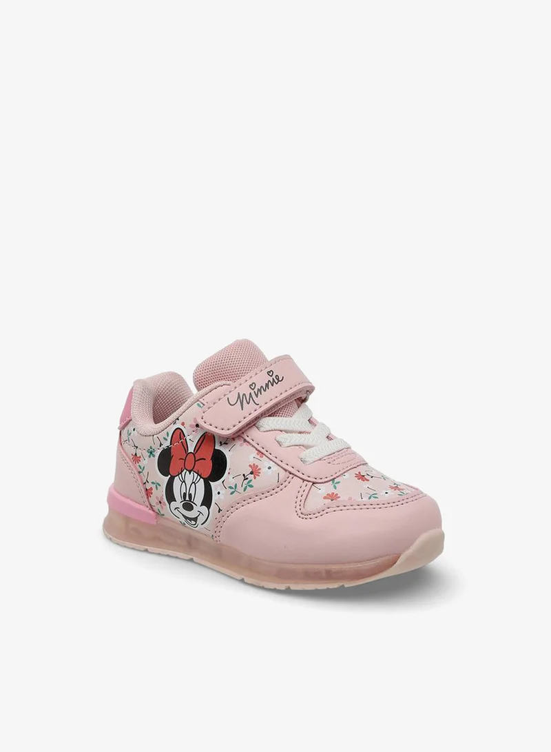 Disney Girls Hook & Loop Ankle Sneakers