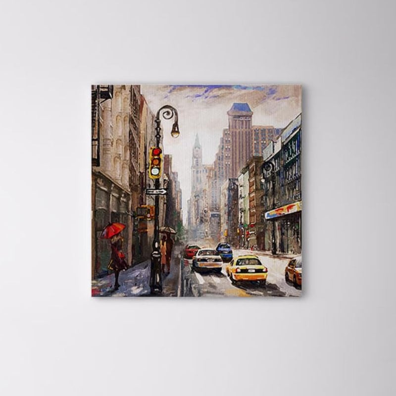 BPA City Streets Canvas Wall Art - Image 1