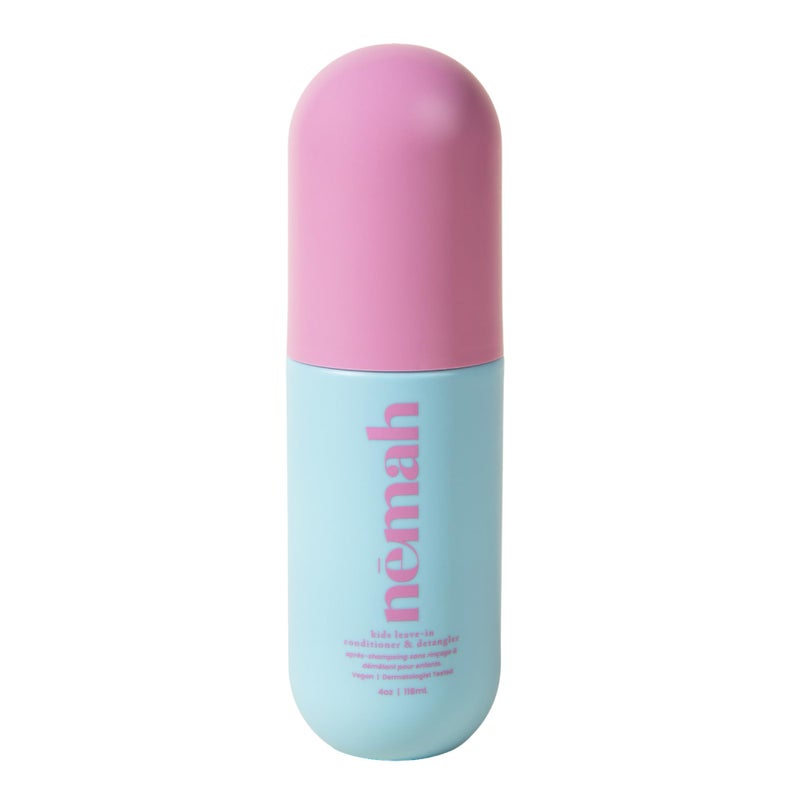 Nemah - Kids Leave-In Conditioner & Detangler with Squalane, Coconut Oil, and Rosemary - Dermatologist-Tested, Vegan, & Cruelty-Free - 4 oz. - Image 1
