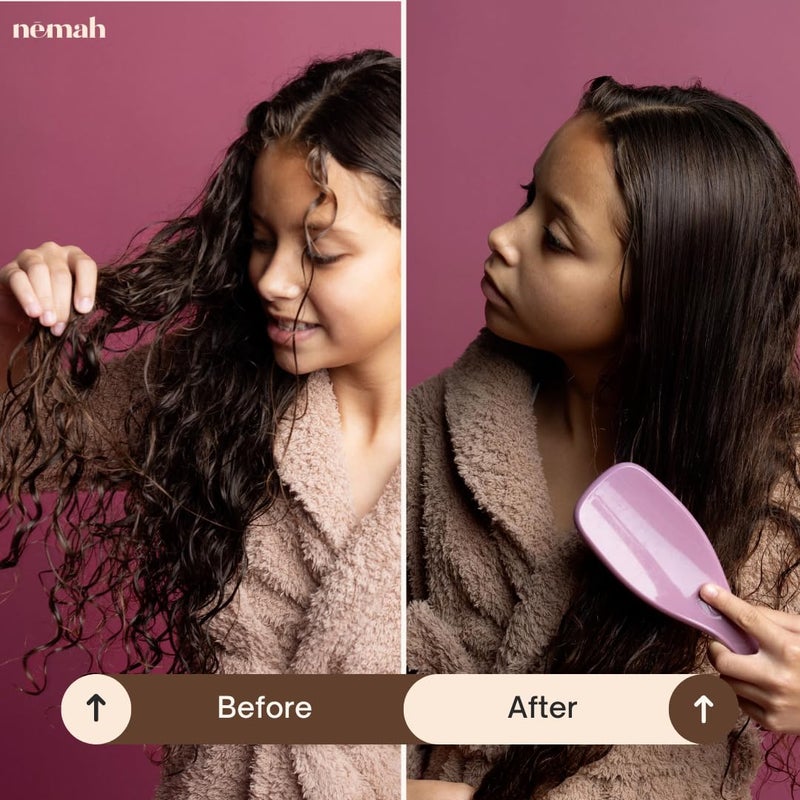 Nemah - Kids Leave-In Conditioner & Detangler with Squalane, Coconut Oil, and Rosemary - Dermatologist-Tested, Vegan, & Cruelty-Free - 4 oz. - Image 5