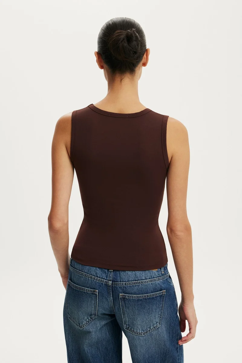 Cotton On  Hold Me V Neck Tank for Women | Best Price UAE