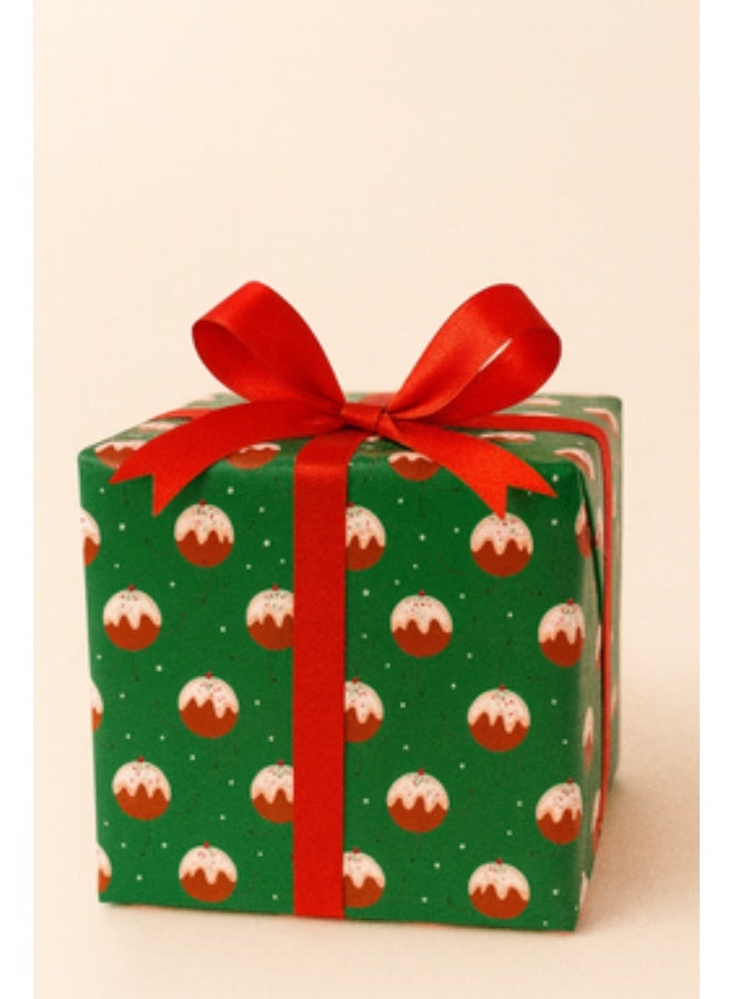 Jolly Santa Christmas Wrapping Paper (pack of 1) - Image 2