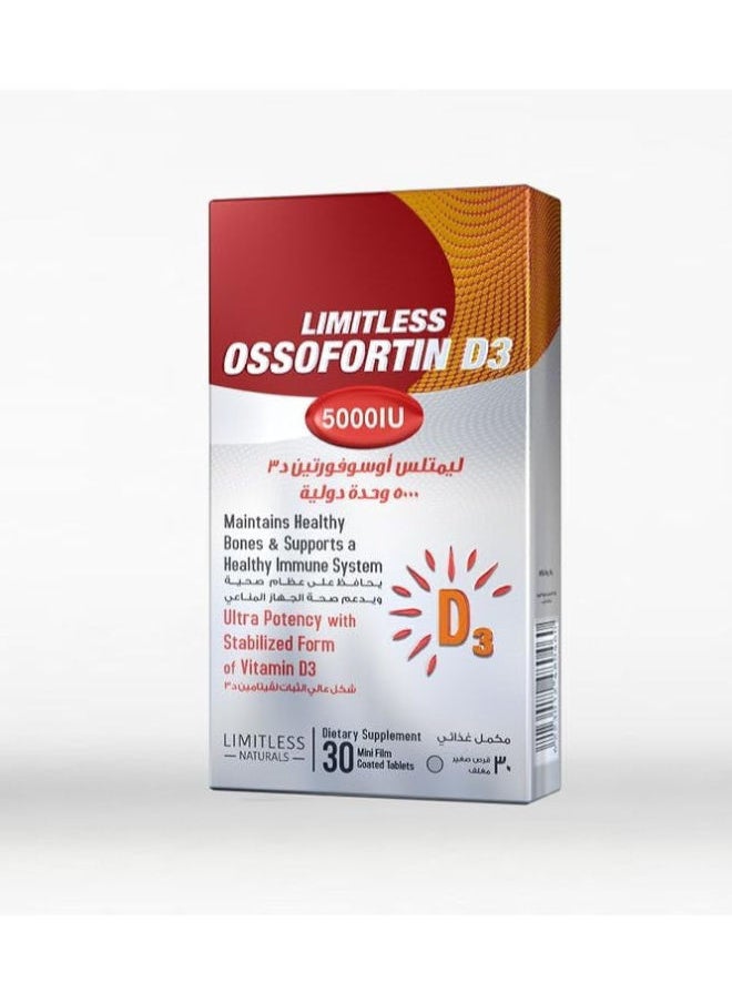 LIMITLESS Osophortin 5000 IU 30 tab 