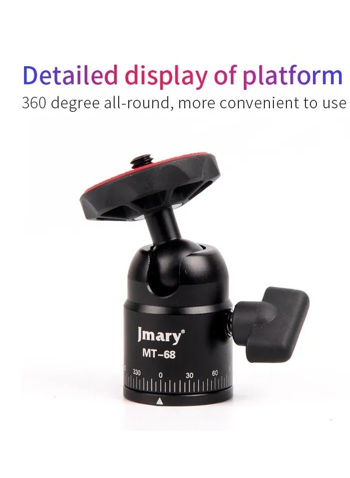 Jmary MT-68 Aluminum Aolly Table Top Mini Tripod Stand - Image 3