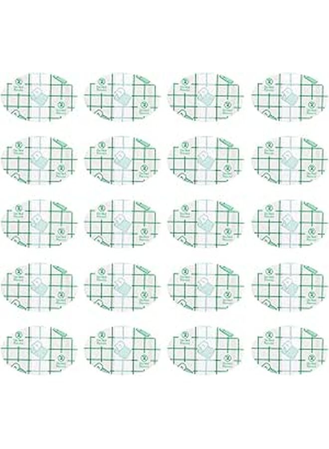 Invisible Heel Cushions 20 Pcs Anti Wear Protective Foot Pads For Women Shoes Blister Prevention - Image 1