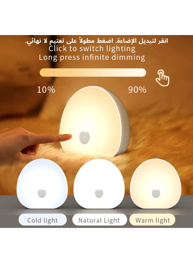 McDou White Noise Sound Machine,LED Touch Night Light | Smart Timer, Portable Breastfeeding Lamp | Portable Night Light, Adult Meditation & Kids Sleep Aid | Soft Warm Light, Memory Function - Image 5