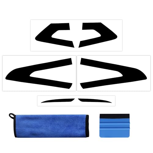 NDRUSH Blackout Taillight Vinyl Tint Film Precut Light Cover Overlay Tail Light Reflector Wrap Compatible with Ford Fusion 2013 2014 2015 2016 - Image 5