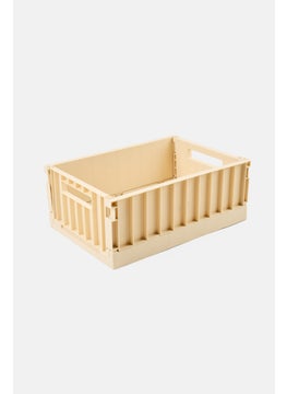 Muy Mucho Large Foldable Box 29,5 x 21,2 x 11,8 cm, Beige  - Image 2