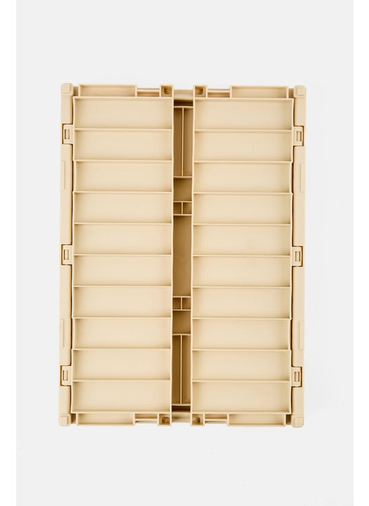 Large Foldable Box 29,5 x 21,2 x 11,8 cm, Beige