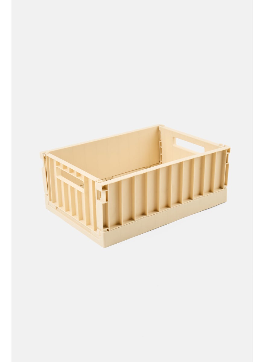 Muy Mucho - Large Foldable Box 29,5 x 21,2 x 11,8 cm, Beige - Image 1