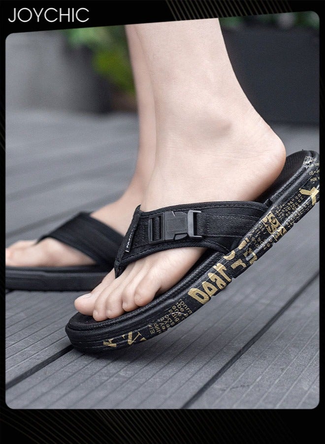 Joychic نمط جديد النسخة الكورية الرجال الصيف حذاء الشاطئ إيفا المضادة للانزلاق تنفس التجفيف السريع أحذية الشاطئ للمنزل داخلي وخارجي - Image 1