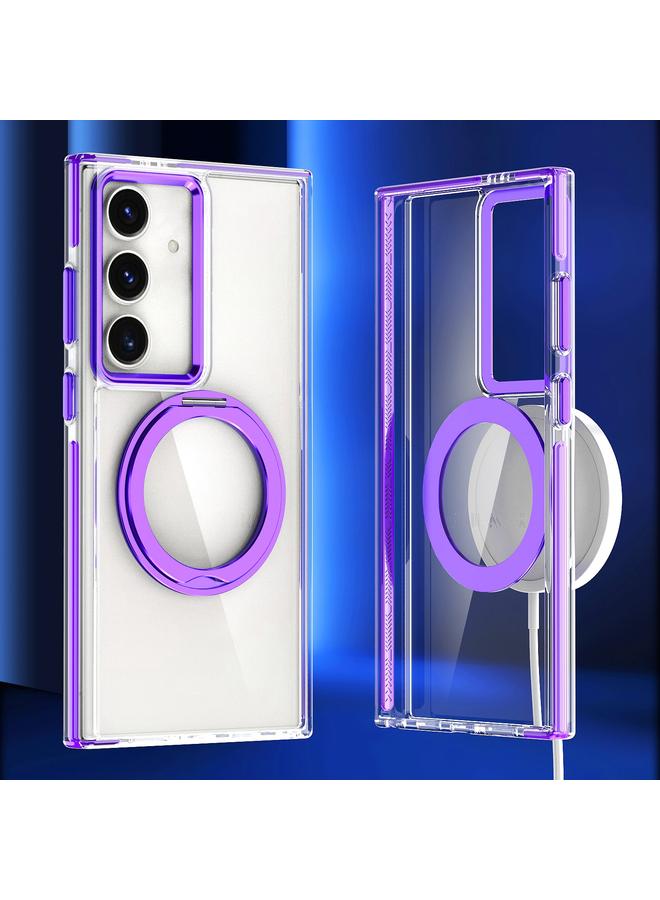 اس-توب جراب لهاتف Samsung Galaxy S24 5G مع حامل مغناطيسي يدور 360 درجة - Image 1