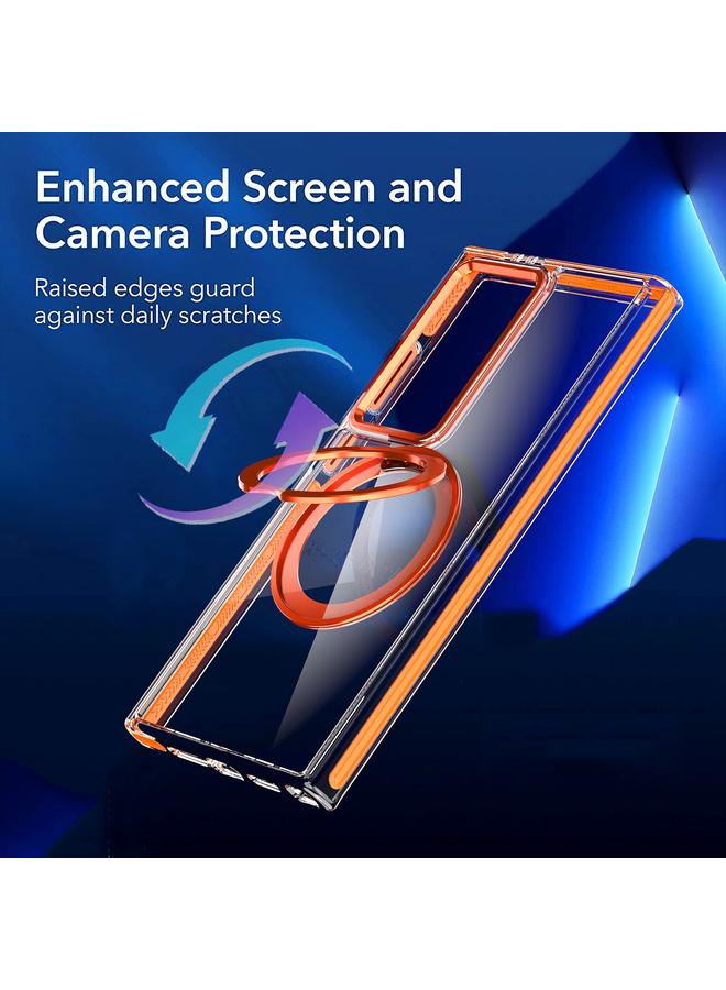 اس-توب جراب لهاتف Samsung Galaxy S24 5G مع حامل مغناطيسي يدور 360 درجة - Image 5