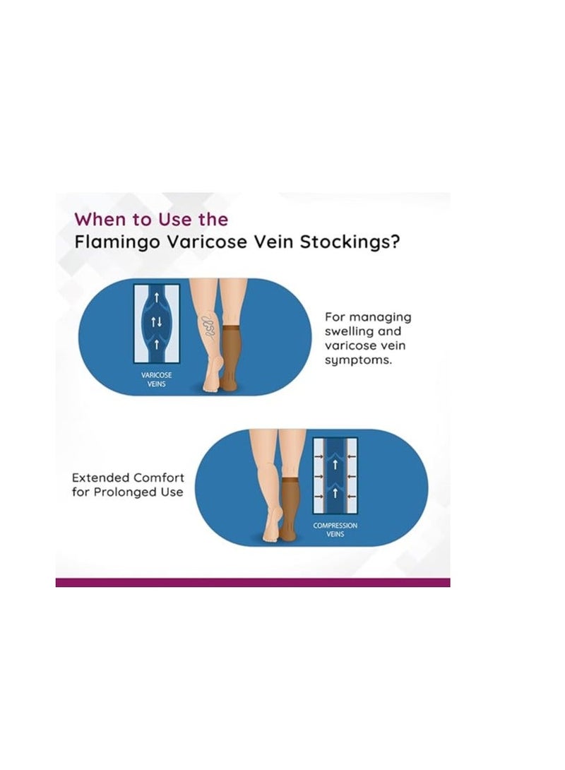 Flamingo Varicose vein stockings - Image 3