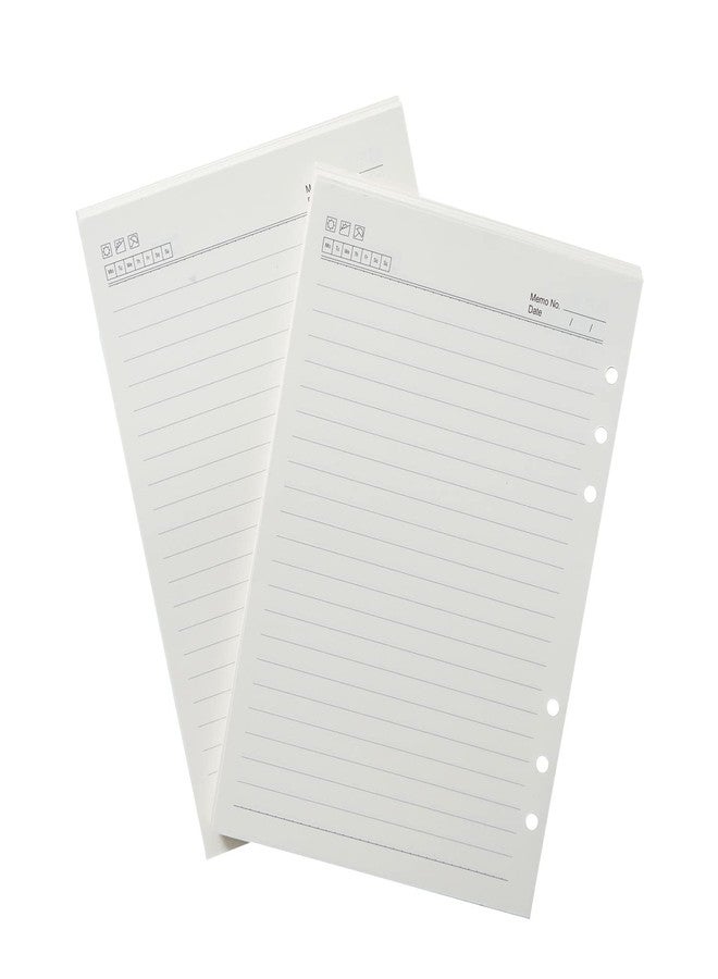 Moterm Lined Refills for A5-Ring Planner- Undated Inserts Set of 2 (8.27 inch x 5.59 inch) - Image 1