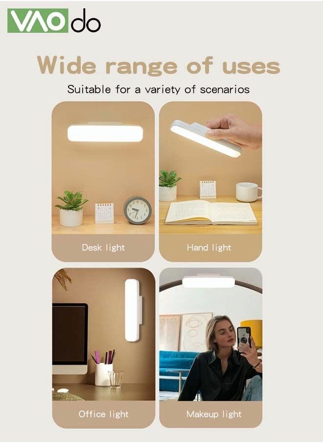 VAOdo - LED Desk Lamp Head Is Detachable Position of The Lamp Head Can be Adjusted 80° with a Pen Holder Office Table Lamp - Image 1