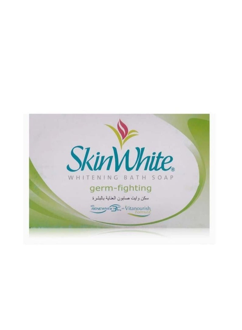 سكين وايت صابون العناية بالبشرة المبيض والمضاد للجراثيم 135 جرام