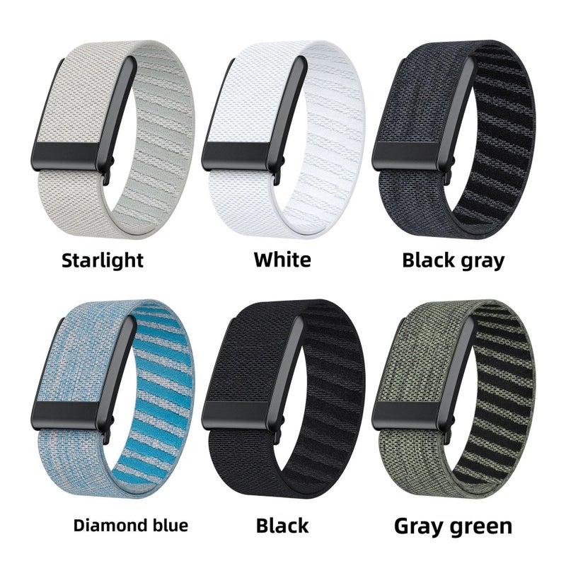 Bluejw Elastic Nylon Sports Wrist Strap for Whoop 4.0 - 25mm Replacement Band with Breathable Zinc Alloy Buckle - Image 5
