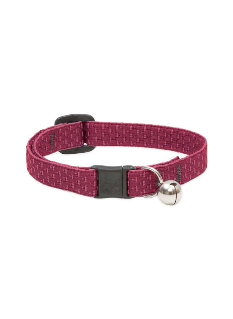 Lupine Pet Eco Safety Cat Collar – Mountain Berry With Bell 