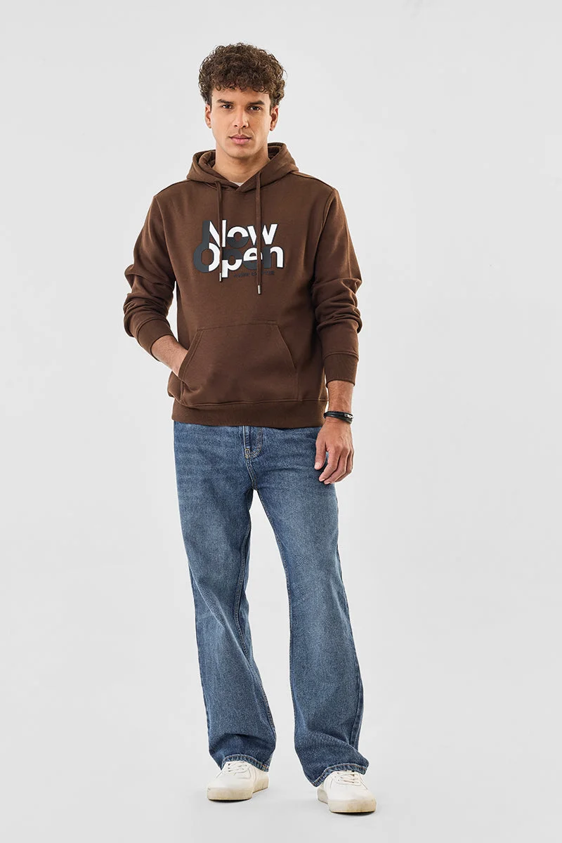 سنيتش Now Open Oversized Hoodie