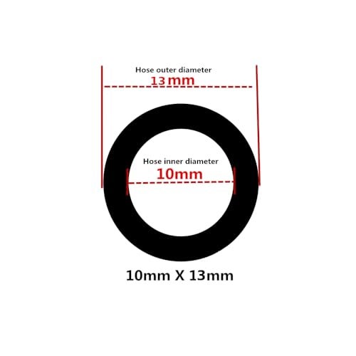 CentIoT - 2M/ 6.56FT - 10mm ID 13mm OD 1.5mm thickness Transparent PVC Pipe Tube Computer PC Water Cooling Soft Pipe Hose for CPU GPU Water Cooling Block - Image 2