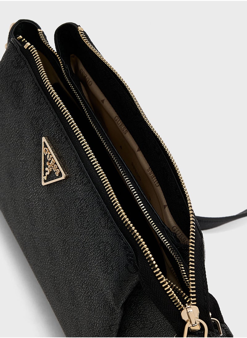 GUESS Noelle Tri Compartment Crossbody  - Image 5