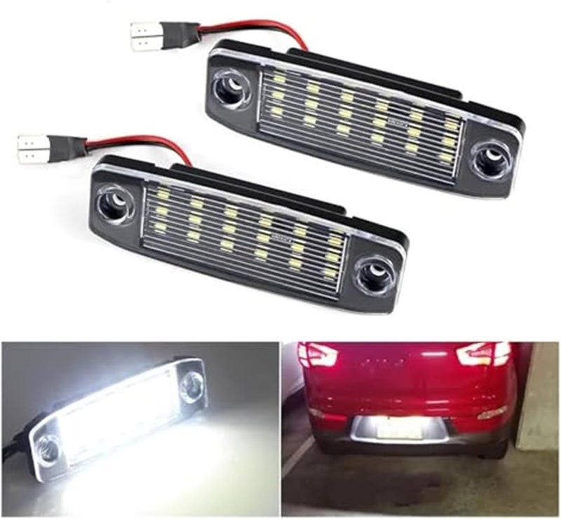 Wivplex 2pcs 18LED Car License Plate Lights - Image 4