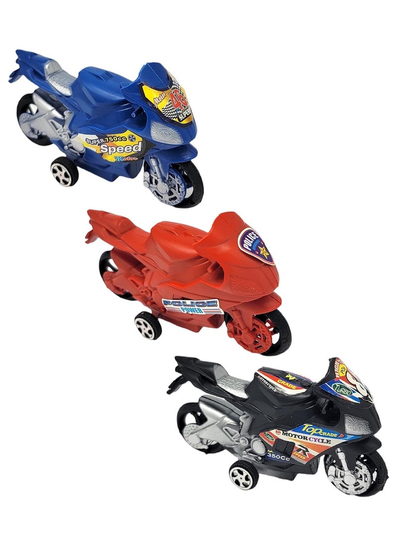 The alloy boomerang motorcycle model is a meticulously crafted miniature replica of a racing bike, ideal as a collectible display piece or a toy for enthusiasts.  - Image 5