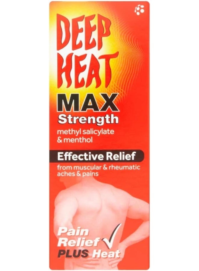 Mentholatum Deep Heat Maximum Strength for Pain Relief Cream 35g - Image 1