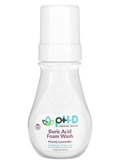 Boric Acid Foam Wash Honey Lavender  6 fl oz (177.44 ml)