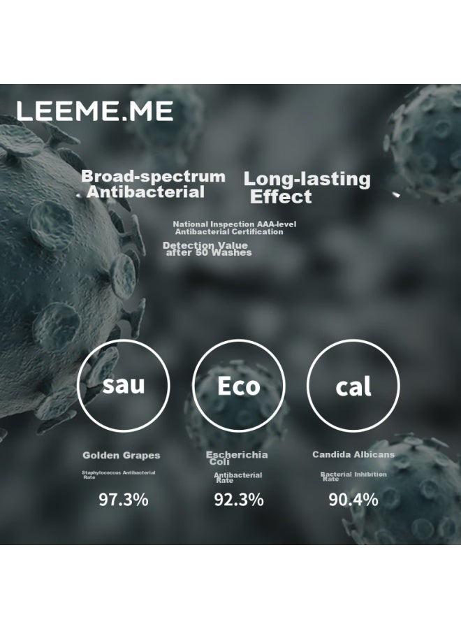 Leeme.me Li Mi جوارب رجالية، جوارب ربيعية، جوارب مقاومة للروائح، جوارب رجالية، جوارب منتصف الساق مخططة قابلة للتنفس - Image 2
