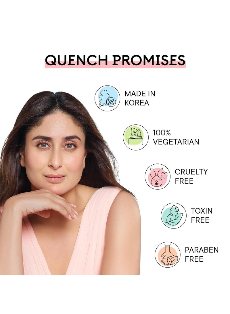 Quench Gentle Cleansing Gel Face Wash with Salicylic Acid & Birch Juice Enzymes | Gently Exfoliates with Biodegradable Beads for Smooth, Clear Skin | Brightens & Hydrates Skin | Made in Korea (100ml) - Image 2