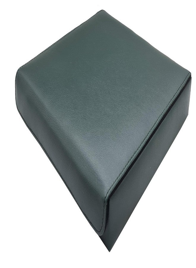 THE CASE PU Leather Jewellery Box Jewellery storage Makeup and, Earring, Multi Purpose, Makeup & Cufflinks Box, Cufflink Box (Green) - Image 5
