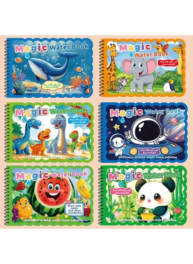 Magic Water Book With Fruit Pattern Reusable Drawing Doodle Toy Ideal Christmas Gift - Image 2