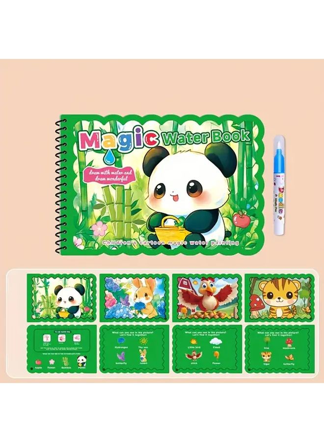 Magic Water Book With Fruit Pattern Reusable Drawing Doodle Toy Ideal Christmas Gift - Image 5