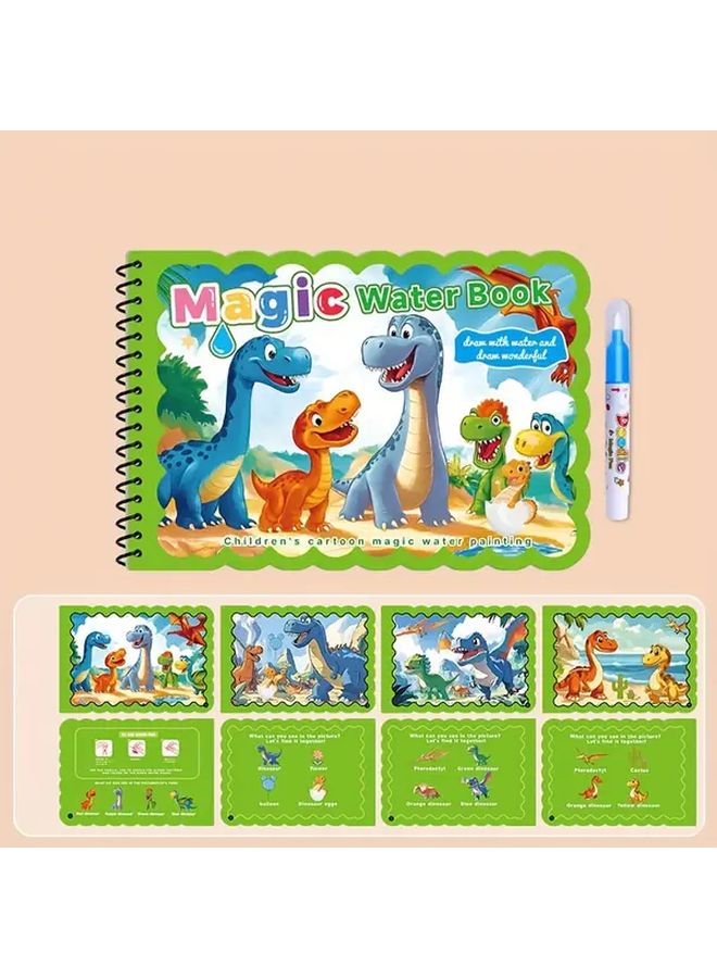 Magic Water Book With Fruit Pattern Reusable Drawing Doodle Toy Ideal Christmas Gift - Image 4