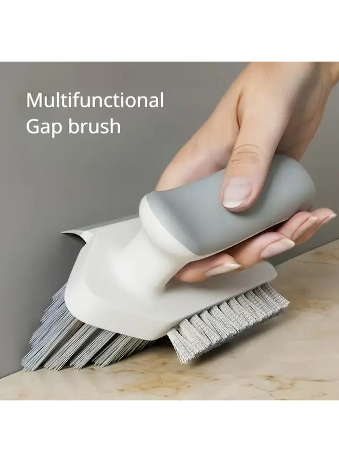 Multi Functional Triangle Cleaning Brush with Wiper Blade 1 Pack Hard To Reach - Image 1
