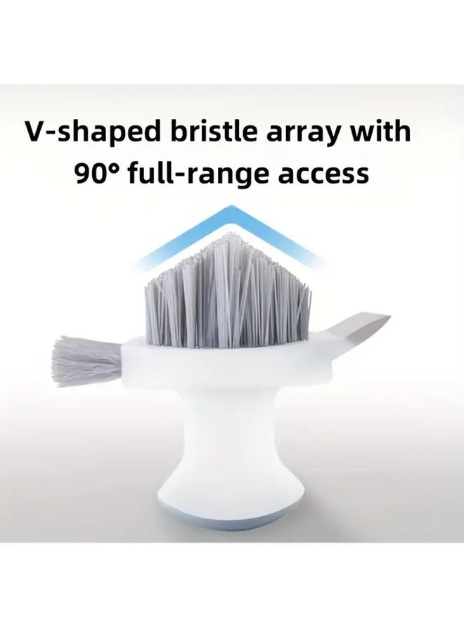 Multi Functional Triangle Cleaning Brush with Wiper Blade 1 Pack Hard To Reach - Image 2
