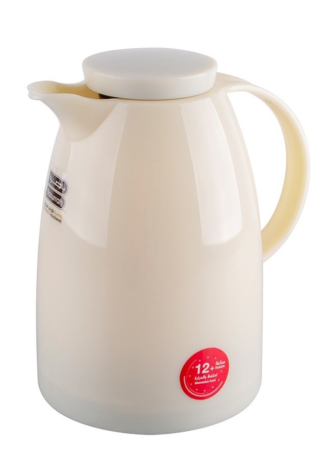 BASURRAH Thermos For Tea And Coffee From Basurrah Glossy beige Color 